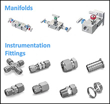 MANIFOLD VALVES AND NEW V-SERIES FITTINGS