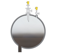 LPG SPHERICAL TANK - LEVEL AND PRESSURE MONITORING IN LIQUID GAS TANKS